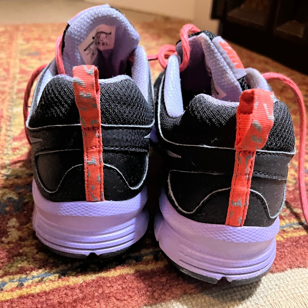 Nike Black and Purple Trail Shoes